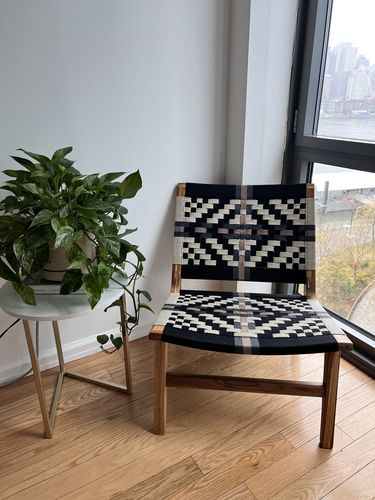 Customer photo review of Casares Lounge Chair | Colonial Pattern