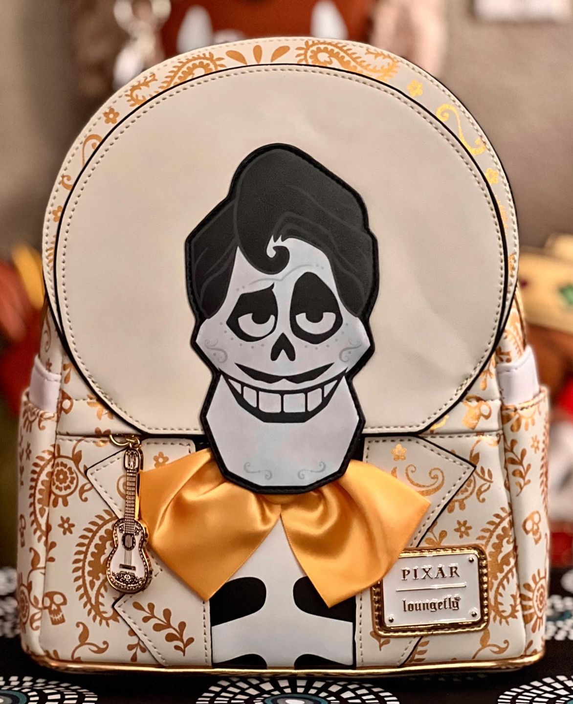 Customer photo review of 707 Street Exclusive - Loungefly Disney Pixar Coco Ernesto Cosplay Mini Backpack - December Preorder