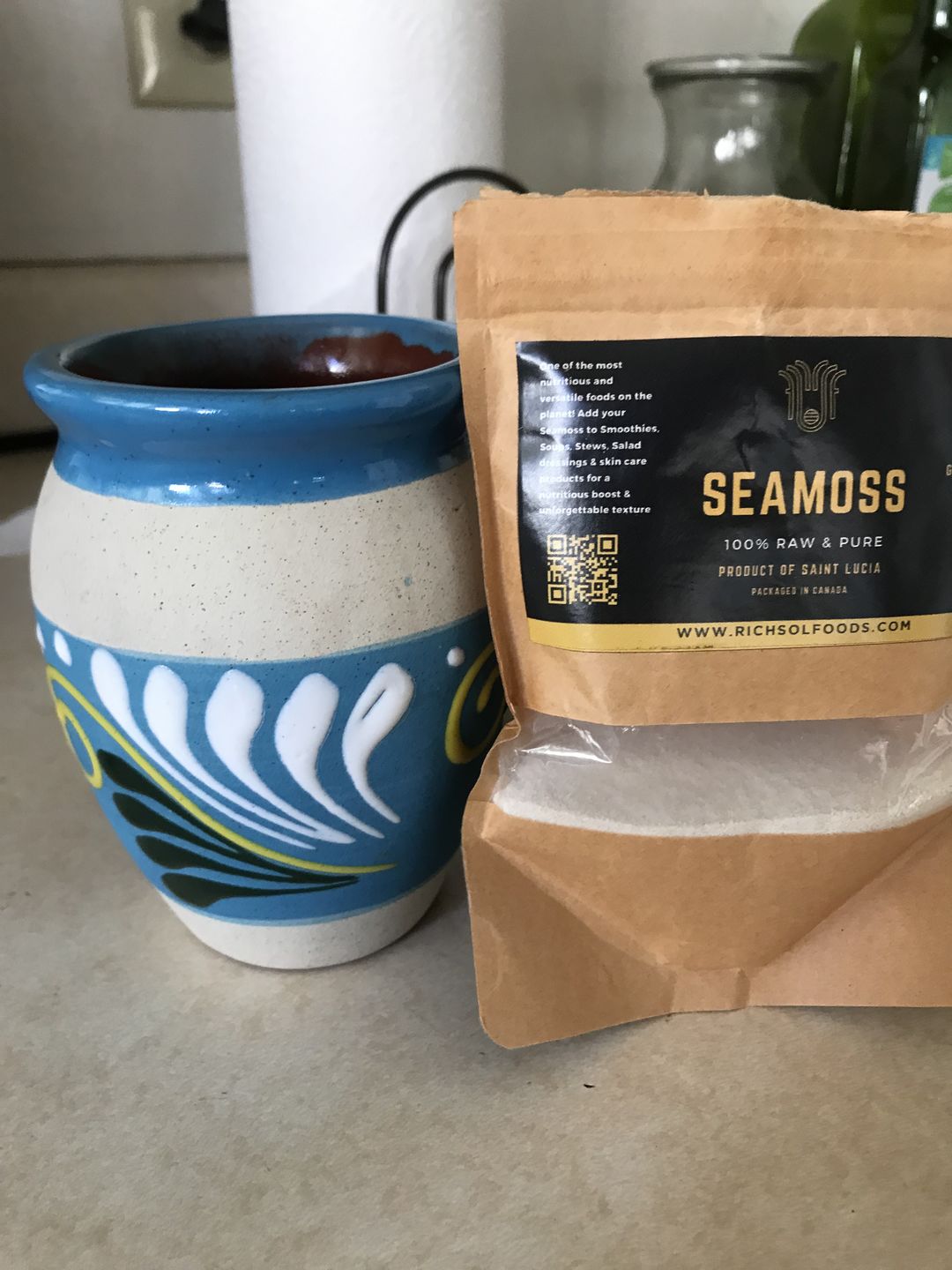 Customer photo review of Seamoss Powder