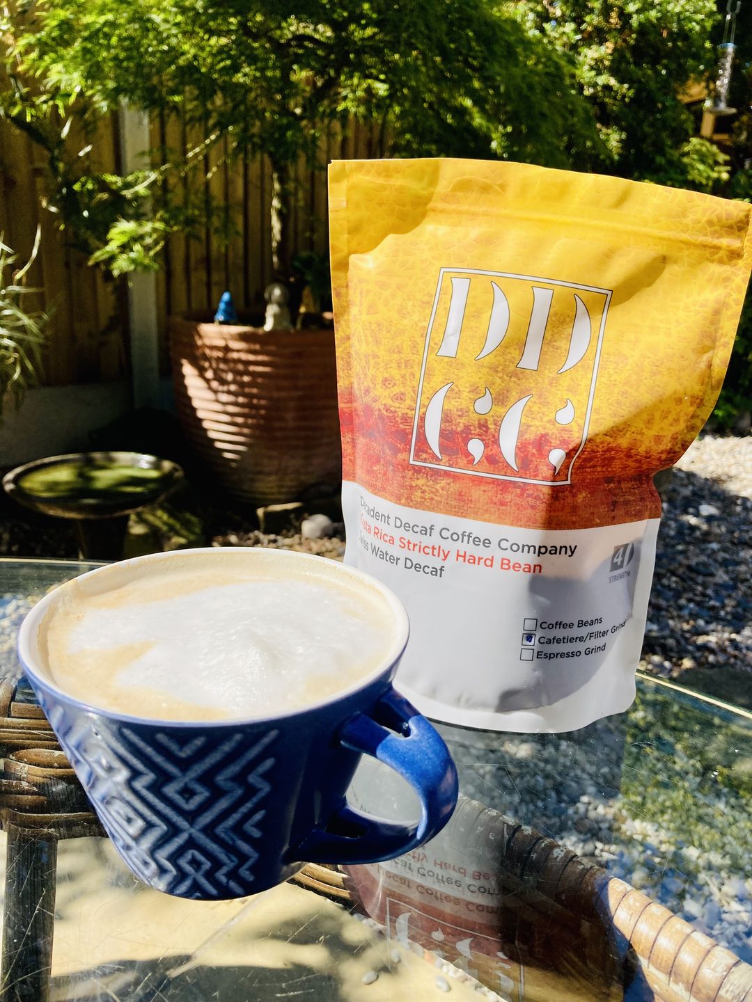 Customer photo review of Bundle of all our Swiss Water Decaf Coffees - 6 x 227g Coffees or 6 x 500g Coffees