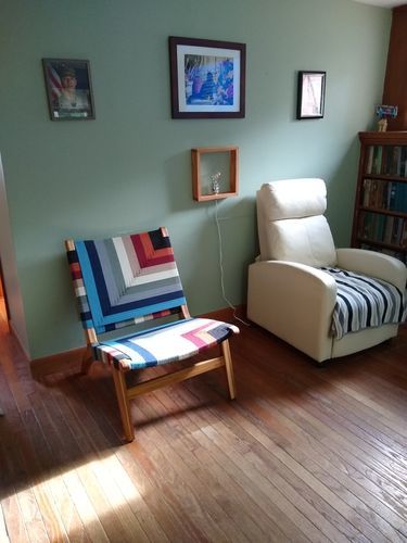 Customer photo review of Masaya Lounge Chair | Vaqueano Pattern