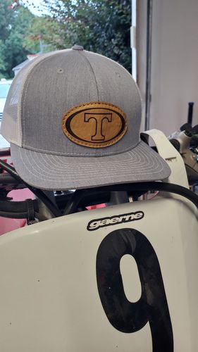 Customer photo review of Richardson 112 Custom Leather Patch Hat