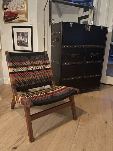 Customer photo review of Masaya Lounge Chair | San Geronimo Pattern