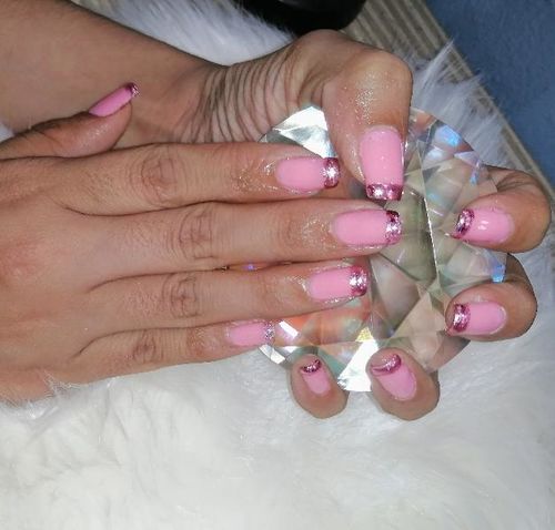 Customer photo review of Gel Rubber Pink 12 ml GC Nails