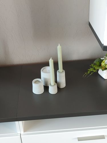 Customer photo review of Teelichthalter GEMMA (2er Set)