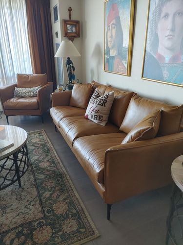 Customer photo review of Como Sofa - 85"