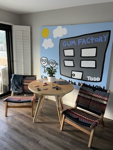 Customer photo review of Masaya Lounge Chair | San Geronimo Pattern