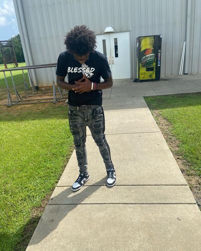Customer photo review of Blessed Tee (White Logo)