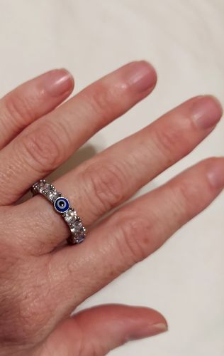 Customer photo review of “Mal de Ojo” Ring