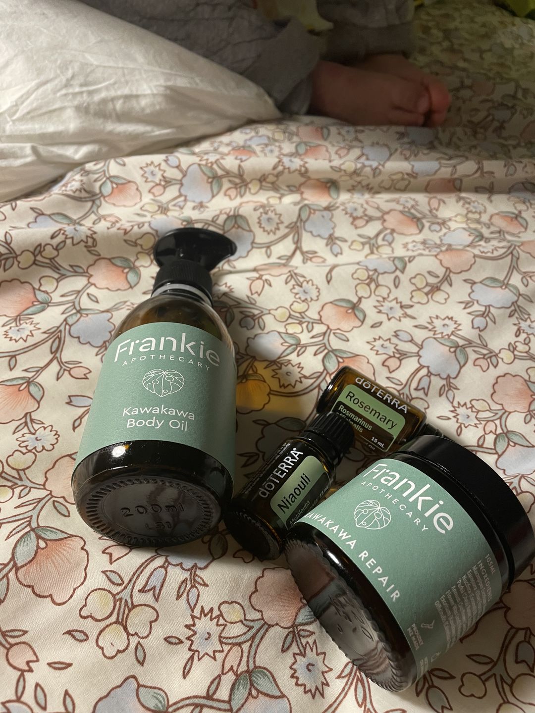Customer photo review of Colloidal Oat Soothing Bath Soak