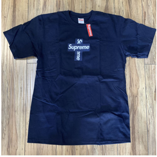 Customer photo review of Supreme Cross Box Logo Tee