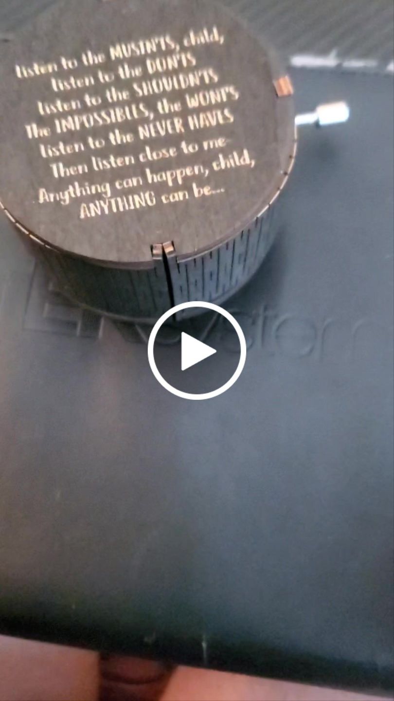 Customer video review of Cylindrical Hand Crank Music Box