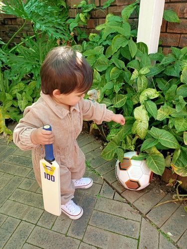Customer photo review of Soll Club Corduroy Boilersuit - Camel
