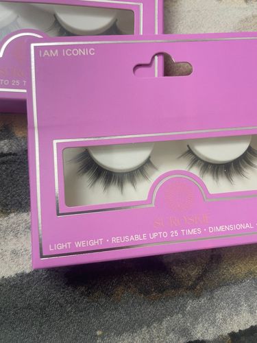 Customer photo review of 3D Natural Eyelashes