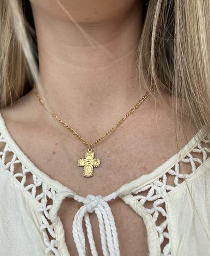 Customer photo review of gothic necklace