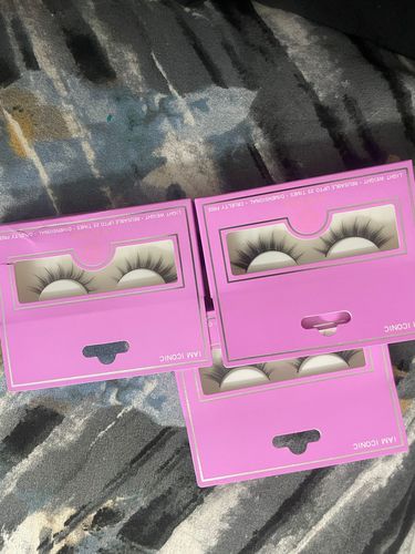 Customer photo review of 3D Natural Eyelashes