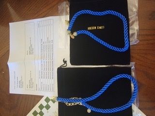 Customer photo review of Heidi Daus® "Elegant Essentials" Pin Enhancer Cord Necklace
