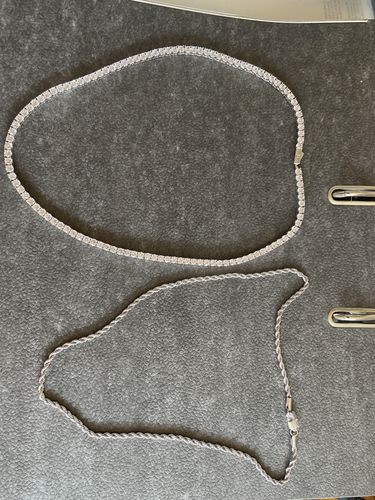 Customer photo review of ICE BREAKER. - 4MM WHITE GOLD