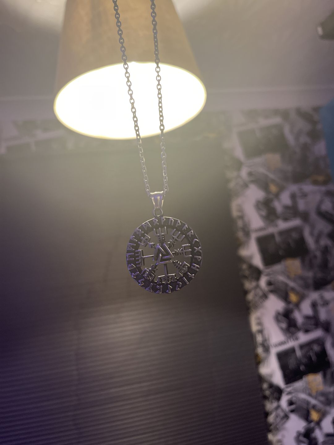 Customer photo review of VALKNUT. - NECKLACE