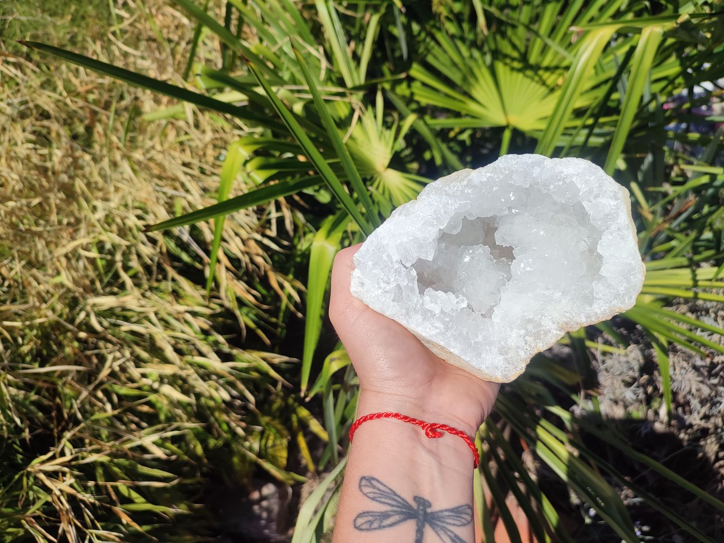Customer photo review of Géode de quartz