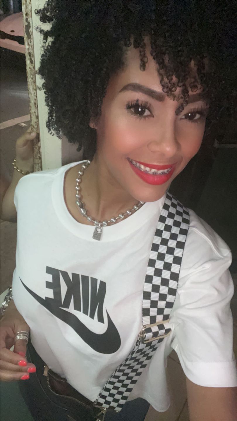 Customer photo review of Sculpt Curl Defining Gel
