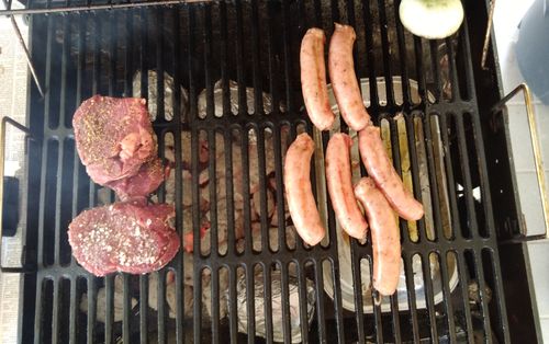 Reseña con foto de un cliente sobre Salchicha Parrillera o Chorizo Argentino