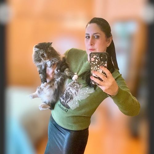 Customer photo review of Full-Body Pet Custom Sweater