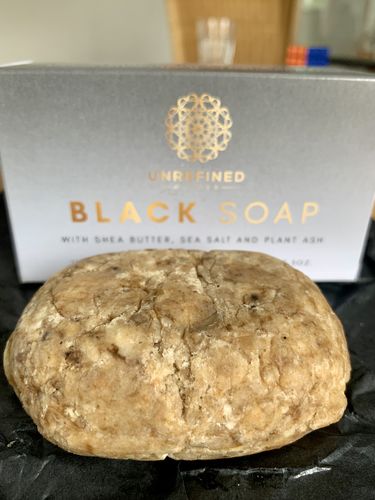 Customer photo review of BLACK SOAP - afrikanische schwarze Seife