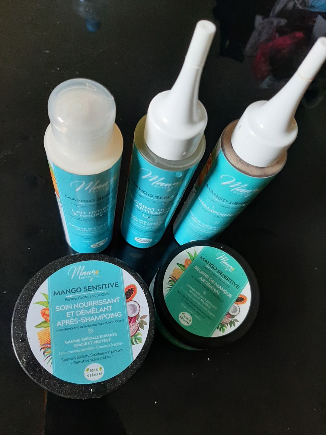 Customer photo review of Pack routine Mango SENSITIVE