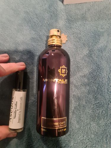 Customer photo review of VANILLA COFFEE PERFUME OIL