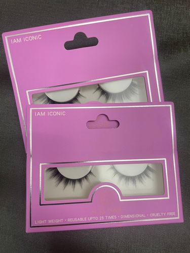 Customer photo review of 3D Natural Eyelashes