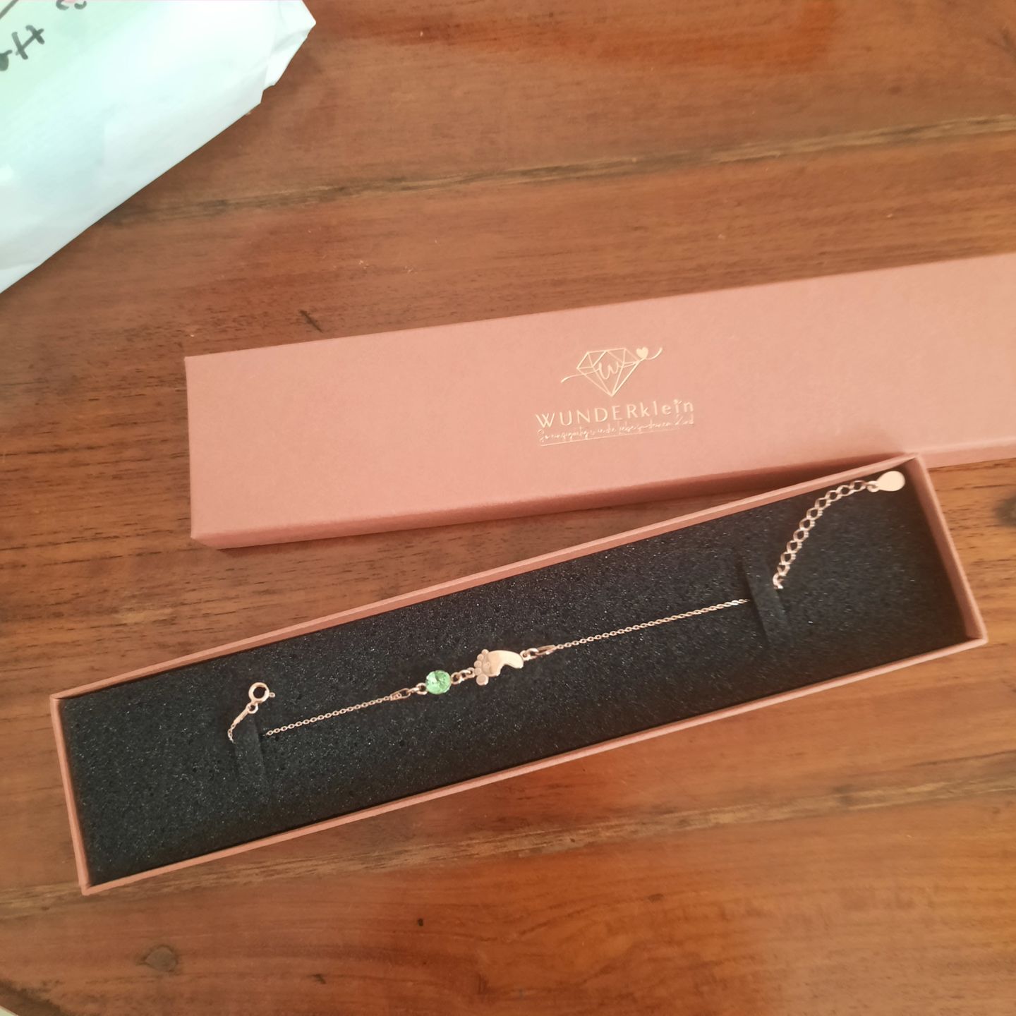 Customer photo review of Armband "Babyfuß"