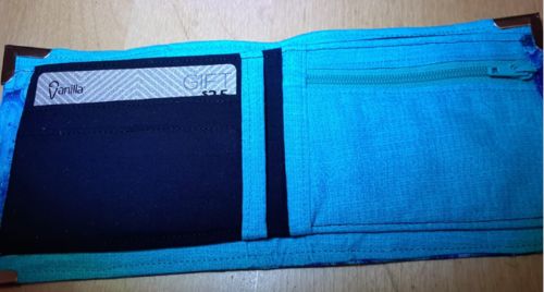 Customer photo review of Zen Bifold Wallet Pattern