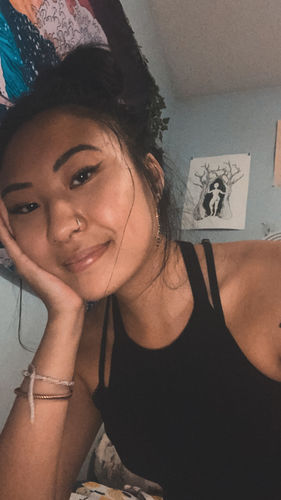 Customer photo review of Piercing au nez Anne