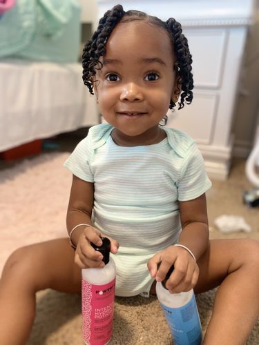 Customer photo review of Hydrating Styling Duo