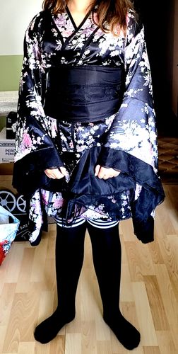 Customer photo review of Kimono Japonais Court - Femme