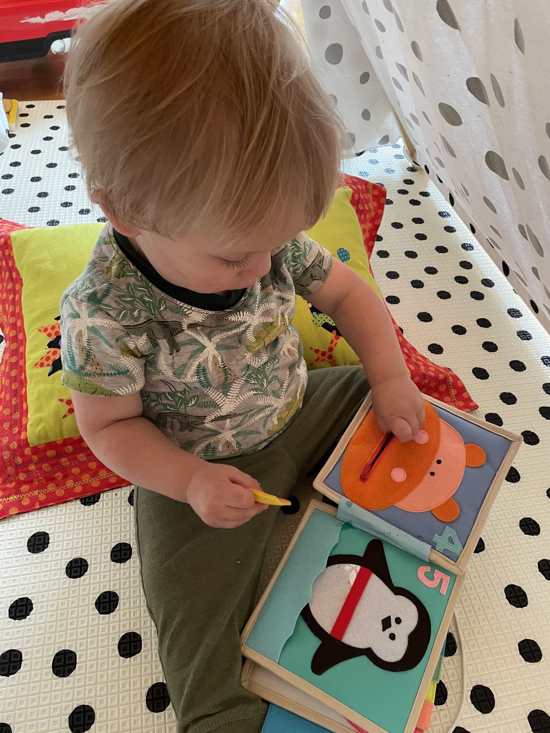 Customer photo review of Little Abacus Quiet Book Mini