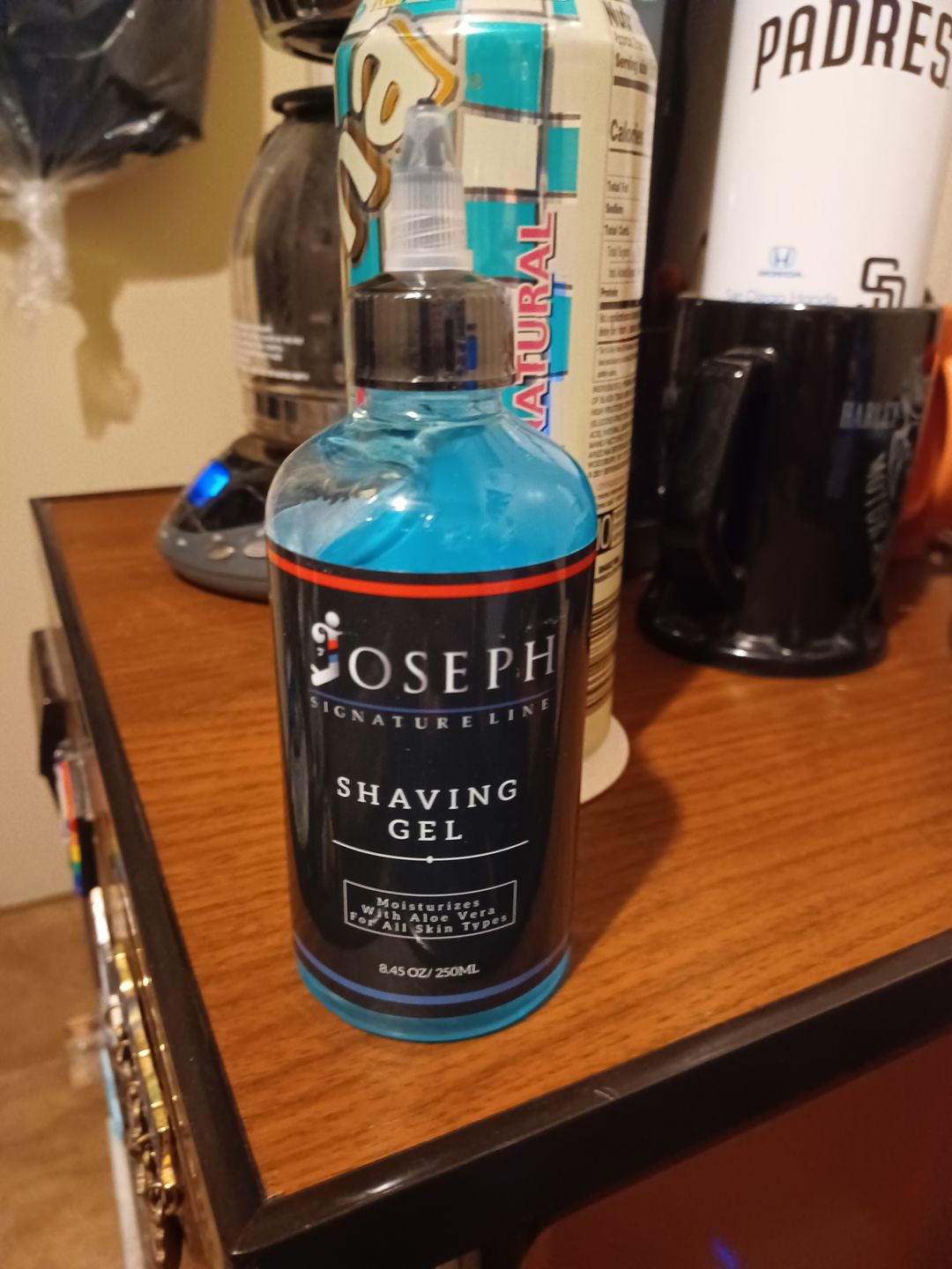 Customer photo review of Clear Shave Gel