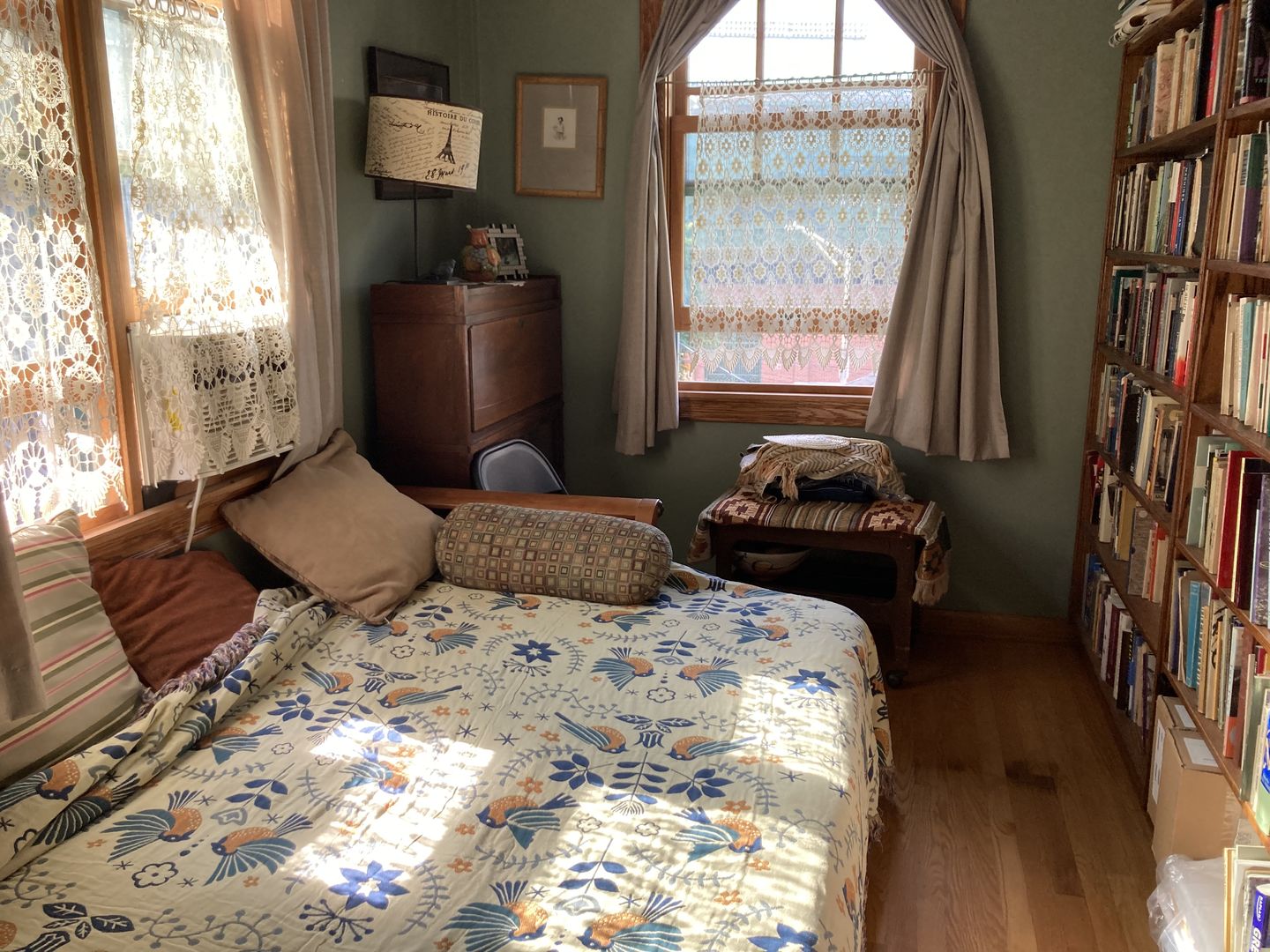 Customer photo review of 4 Layers Cotton Queen Sofa Throw Boho Throw Blanket
