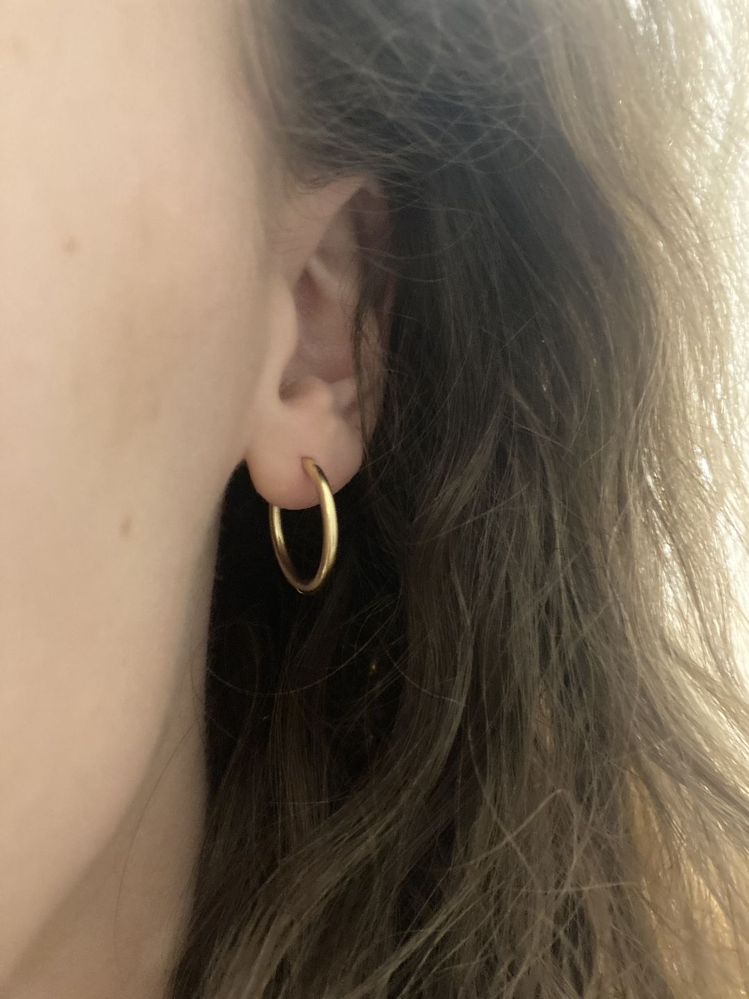 Customer photo review of Essential Earrings Small