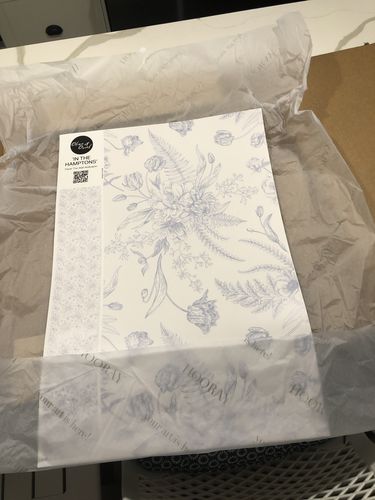 Customer photo review of In the Hamptons Wallpaper