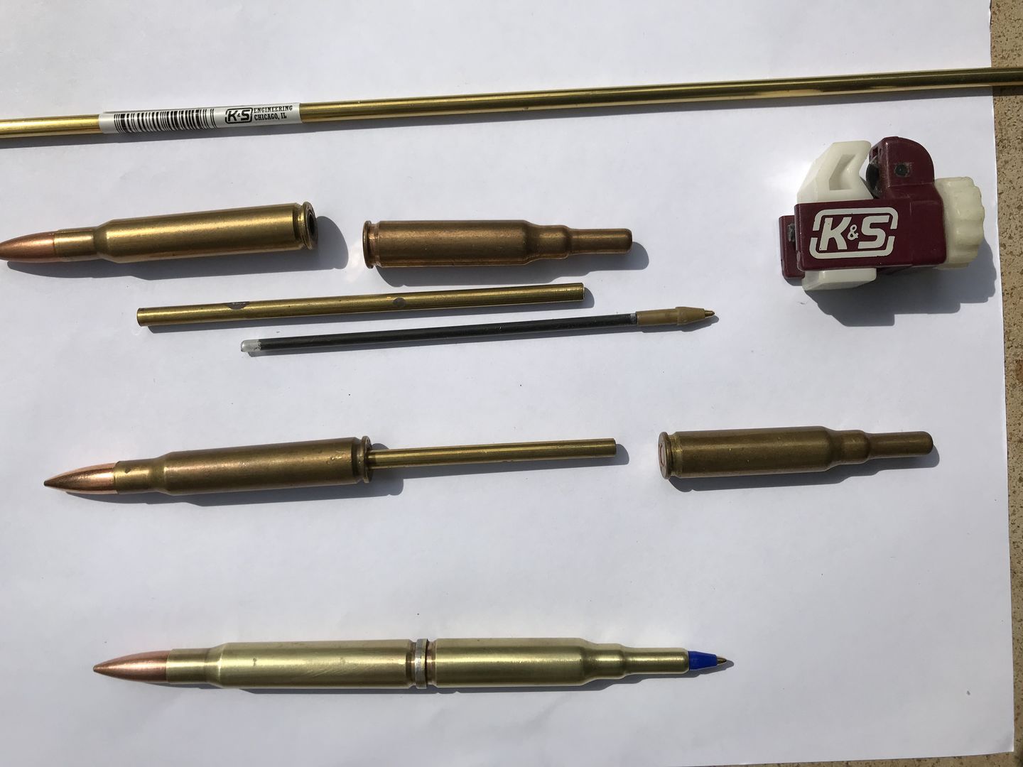 Customer photo review of Round Brass Tube: 3/16" OD x 0.014" Wall