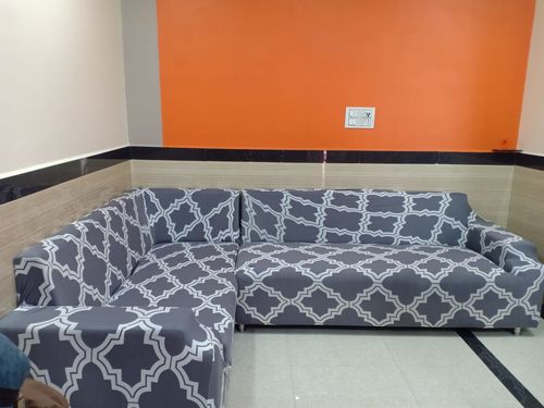Customer photo review of Elastic Couch Cover