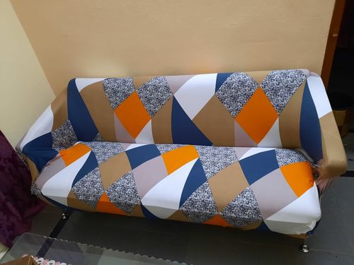 Customer photo review of Elastic Couch Cover