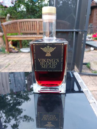 Customer photo review of Viking's Blood Mead - Lancashire Mead Company