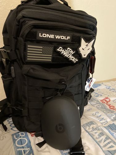 Customer photo review of Gen 3 Black 45L Backpack
