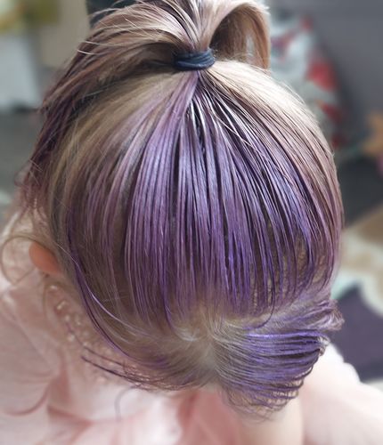 Customer photo review of Hair Color Wax