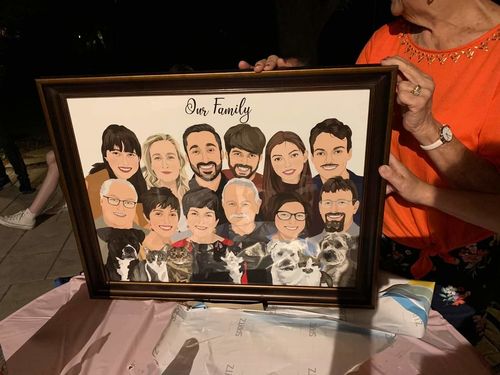 Customer photo review of Custom Fur-mily Portrait