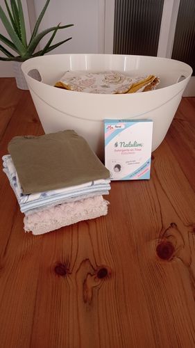 Customer photo review of Eco-Tiras de Detergente 40 lavados Natulim