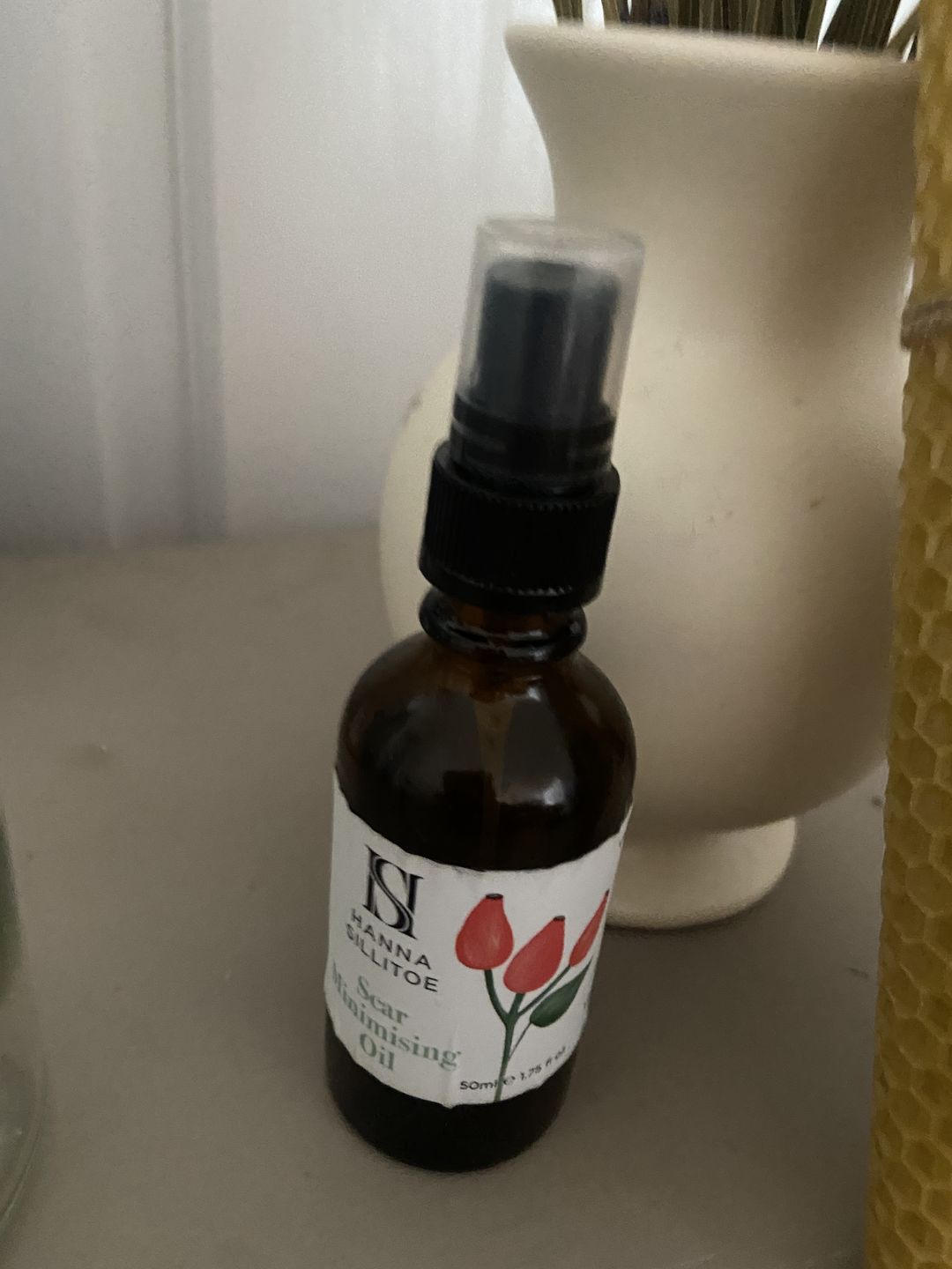 Customer photo review of Scar Minimising Oil